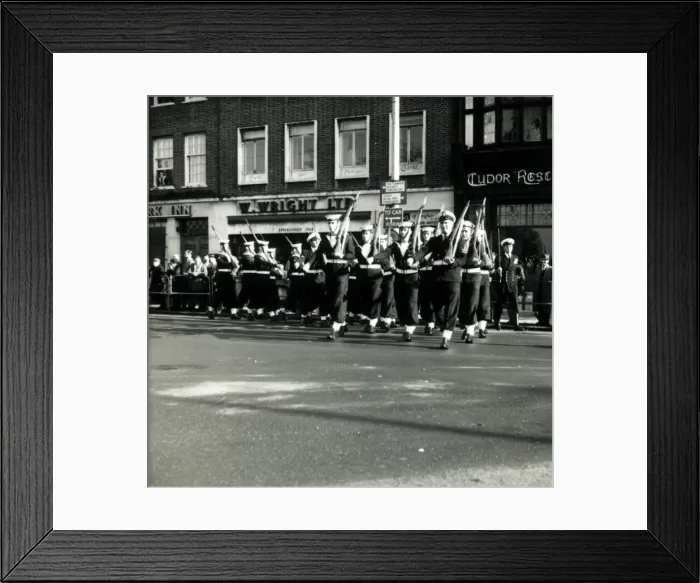 Framed Print : Naval Cadets in Pageant, Hythe, Hampshire Framed Print : Naval Cadets in Pageant, Hythe, Hampshire