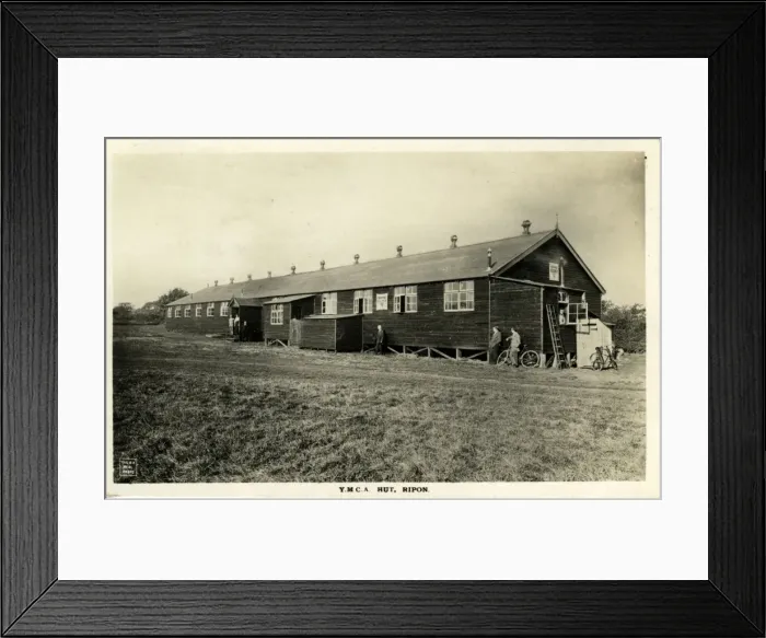 Framed Print : YMCA Camp Hut, Ripon, Yorkshire Framed Print : YMCA Camp Hut, Ripon, Yorkshire