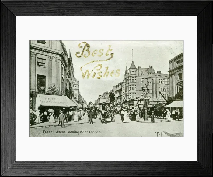 Framed Print : Regents Circus, West End, London Framed Print : Regents Circus, West End, London
