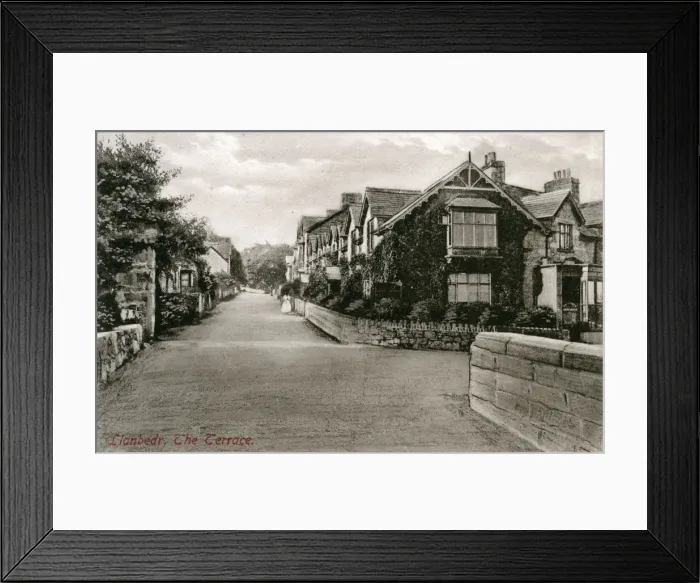 Framed Print : The Terrace, Llanbedr, Gwynedd Framed Print : The Terrace, Llanbedr, Gwynedd
