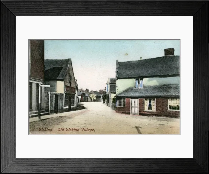 Framed Print : The Old Village, Woking, Surrey Framed Print : The Old Village, Woking, Surrey