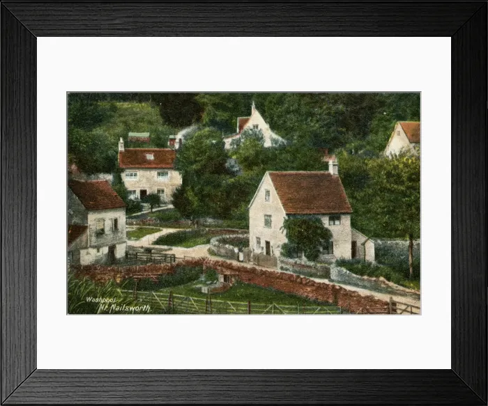 Framed Print : The Village, Washpool, Gloucestershire Framed Print : The Village, Washpool, Gloucestershire