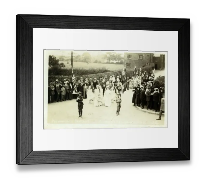 Framed Print : Procession, Penwortham, Lancashire Framed Print : Procession, Penwortham, Lancashire