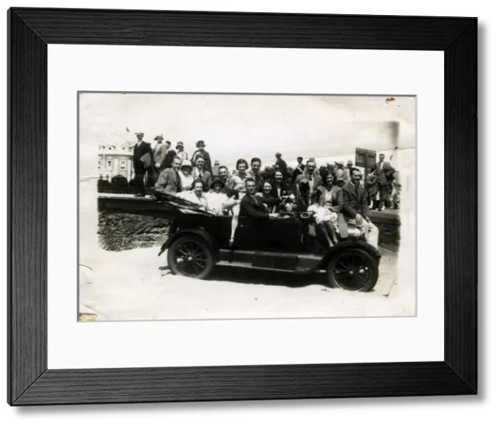 Framed Print : Vintage Car, Cambridge Framed Print : Vintage Car, Cambridge