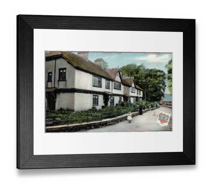 Framed Print : The Village, Hampson, Lancashire Framed Print : The Village, Hampson, Lancashire