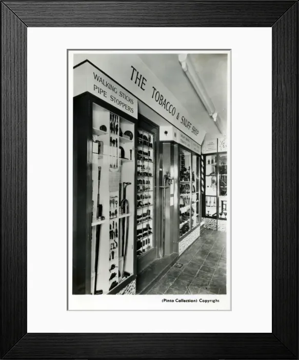 Framed Print : The Tobacco & Snuff Shop, Unknown location Framed Print : The Tobacco & Snuff Shop, Unknown location