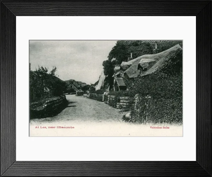 Framed Print : The Village, Lee, Devon Framed Print : The Village, Lee, Devon