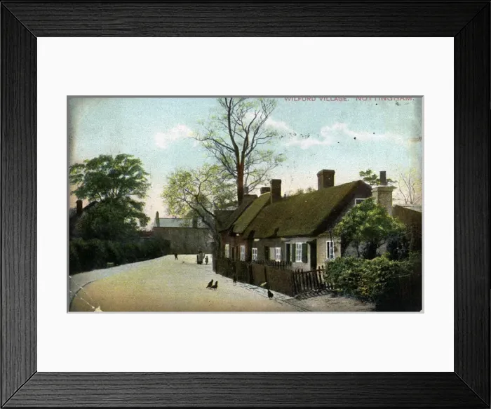Framed Print : The Village, Wilford, Nottinghamshire Framed Print : The Village, Wilford, Nottinghamshire