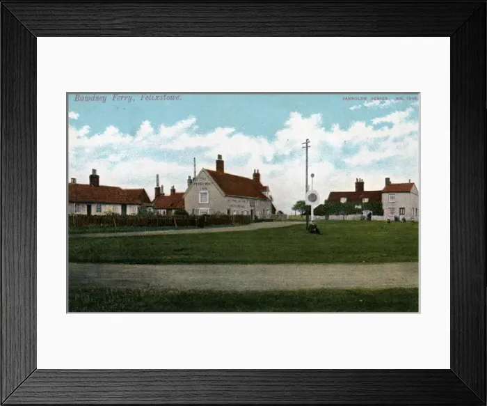 Framed Print : The Village, Felixtowe Ferry, Suffolk Framed Print : The Village, Felixtowe Ferry, Suffolk