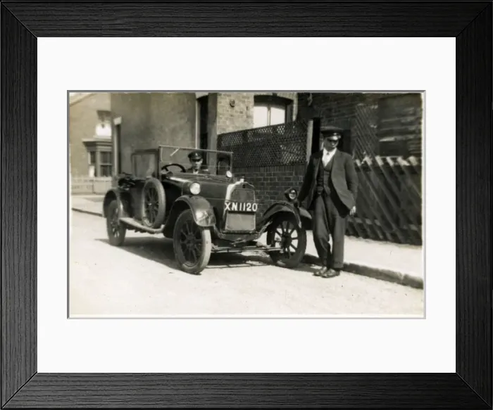 Framed Print : Talbot 8-18 Vintage Car, Thought to be at Withernsea, Yorksh Framed Print : Talbot 8-18 Vintage Car, Thought to be at Withernsea, Yorksh