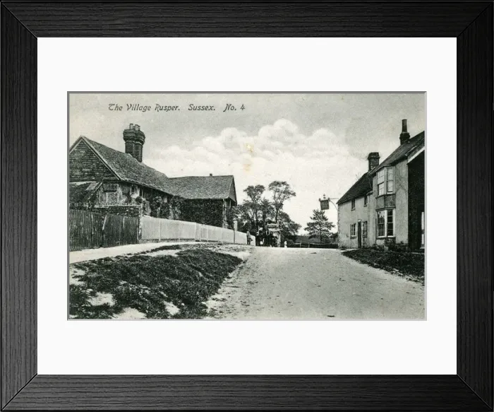 Framed Print : The Village, Rusper, Sussex