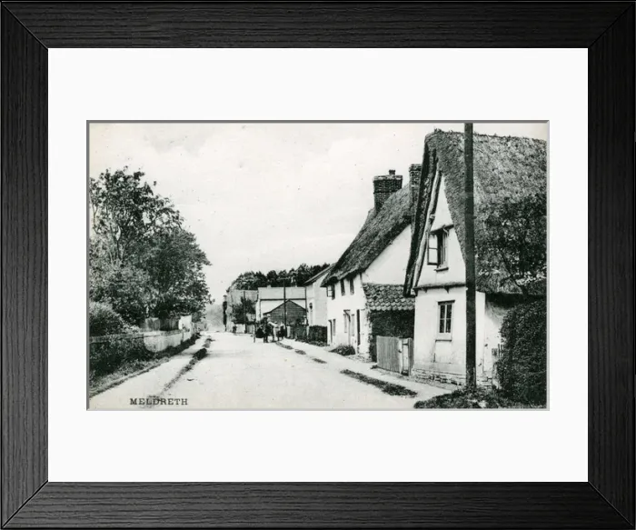 Framed Print : The Village, Meldreth, Cambridgeshire