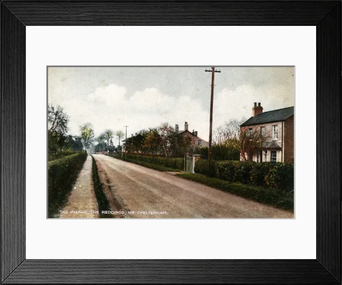 Framed Print : The Village, The Reddings, Gloucestershire Framed Print : The Village, The Reddings, Gloucestershire