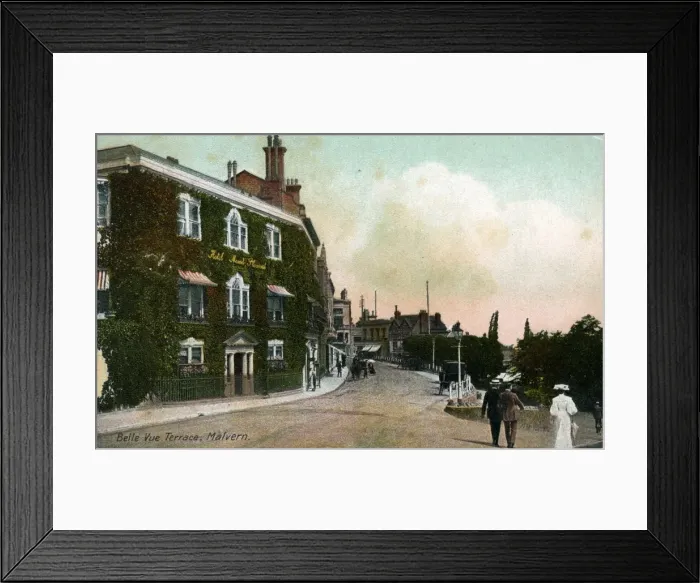Framed Print : Belle Vue Terrace, Malvern, Worcestershire Framed Print : Belle Vue Terrace, Malvern, Worcestershire