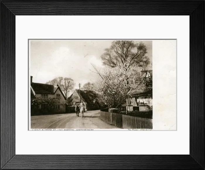 Framed Print : The Village, Long Marston, Hertfordshire Framed Print : The Village, Long Marston, Hertfordshire
