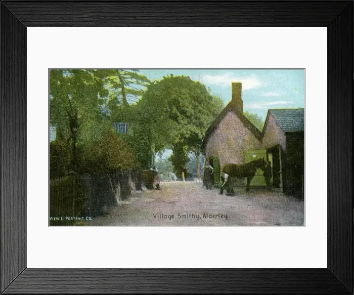 Framed Print : The Village, Alderley, Gloucestershire Framed Print : The Village, Alderley, Gloucestershire