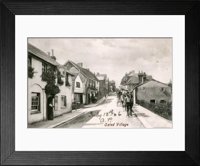 Framed Print : The Village, Oxted, Surrey Framed Print : The Village, Oxted, Surrey