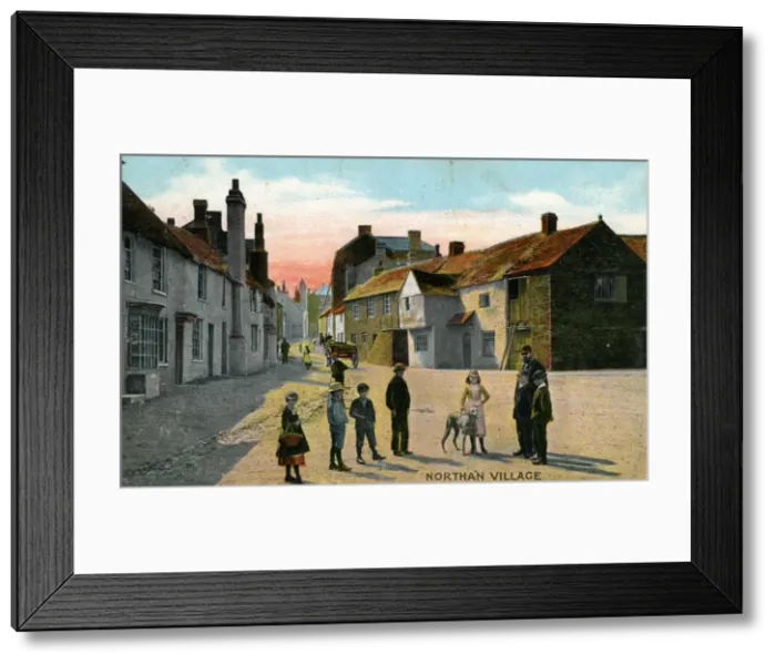 Framed Print : The Village, Northan, Devon Framed Print : The Village, Northan, Devon