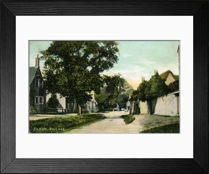 Framed Print : The Village, Elton, Cambridgeshire Framed Print : The Village, Elton, Cambridgeshire
