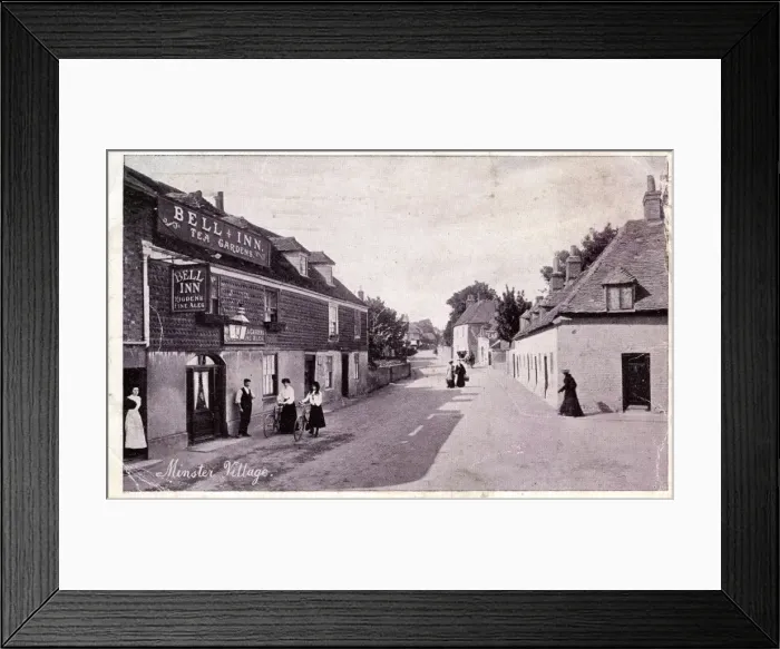 Framed Print : The Village, Minster, Kent Framed Print : The Village, Minster, Kent
