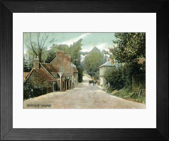 Framed Print : The Village, Bridgen, London Framed Print : The Village, Bridgen, London
