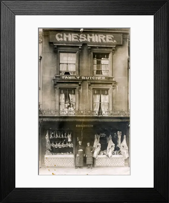 Framed Print : Shopfront, Colchester, Essex Framed Print : Shopfront, Colchester, Essex