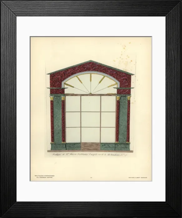Framed Print : Shopfront of Massons tinsmith and lampmaker Framed Print : Shopfront of Massons tinsmith and lampmaker