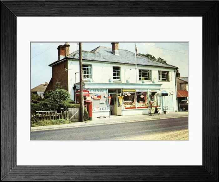 Framed Print : The Post Office, Cadnam, Hampshire Framed Print : The Post Office, Cadnam, Hampshire