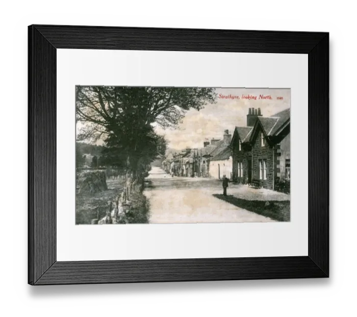 Framed Print : The Village, Strathyre, Stirlingshire Framed Print : The Village, Strathyre, Stirlingshire