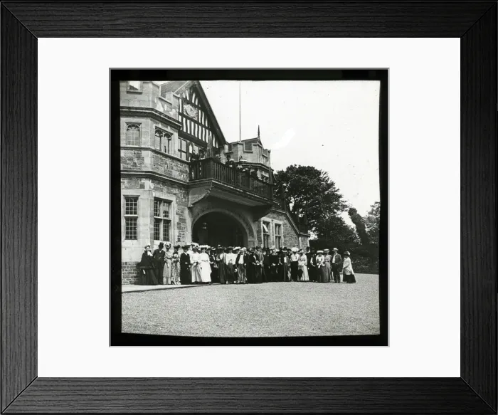 Framed Print : Town Hall and Victorian Group, Lynton, Devon Framed Print : Town Hall and Victorian Group, Lynton, Devon