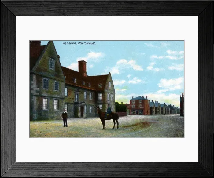 Framed Print : Bridge End, Wansworth, Cambridgeshire Framed Print : Bridge End, Wansworth, Cambridgeshire