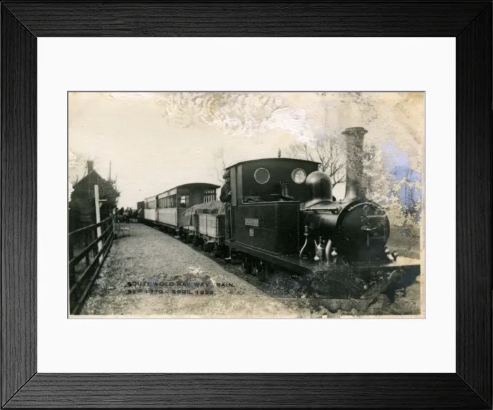 Framed Print : Railway Station, Southwold, Suffolk Framed Print : Railway Station, Southwold, Suffolk