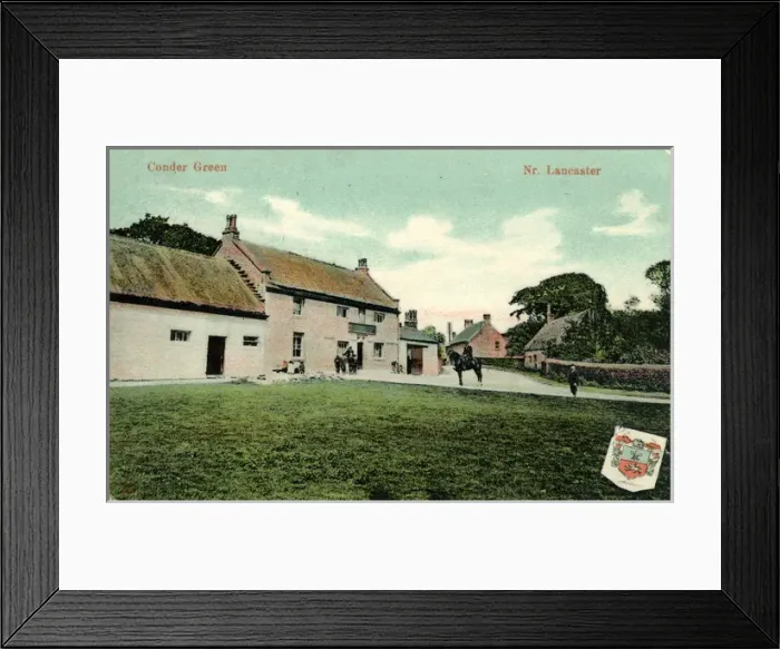 Framed Print : The Village, Conder Green, Lancashire Framed Print : The Village, Conder Green, Lancashire