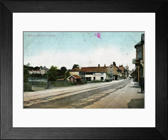 Framed Print : Mere Street, Diss, Norfolk