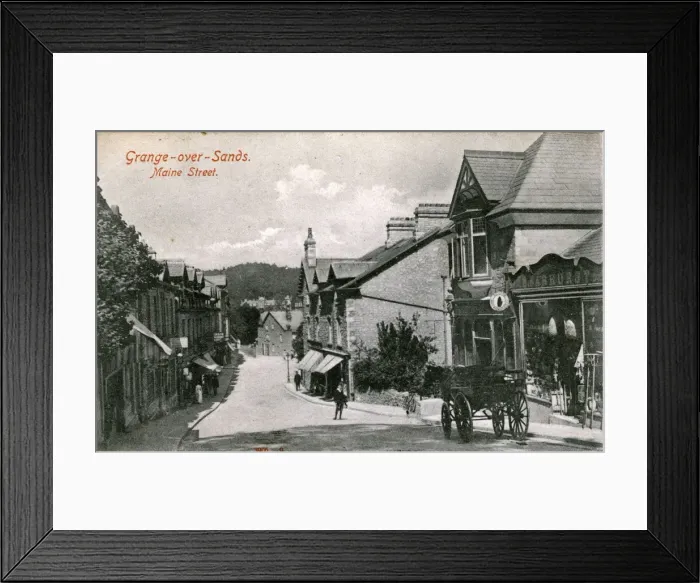 Framed Print : Maine Street, Grange-over-Sands, Cumbria Framed Print : Maine Street, Grange-over-Sands, Cumbria