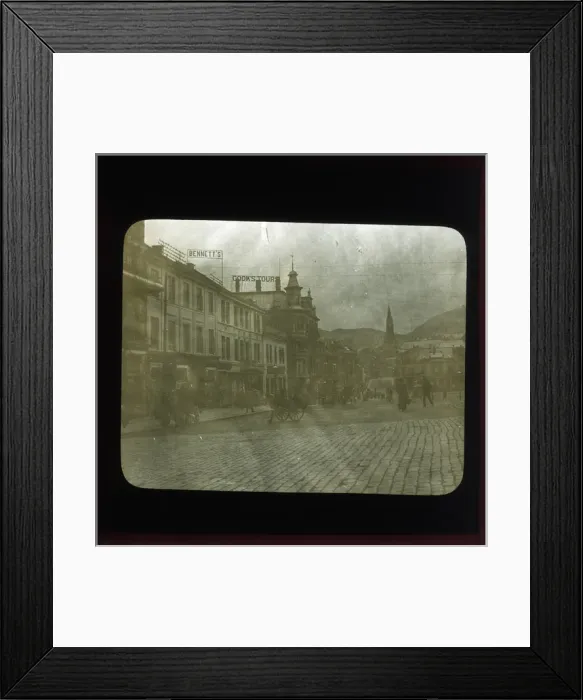 Framed Print : Ole Bulls Plass, Bergen, Hordaland Framed Print : Ole Bulls Plass, Bergen, Hordaland