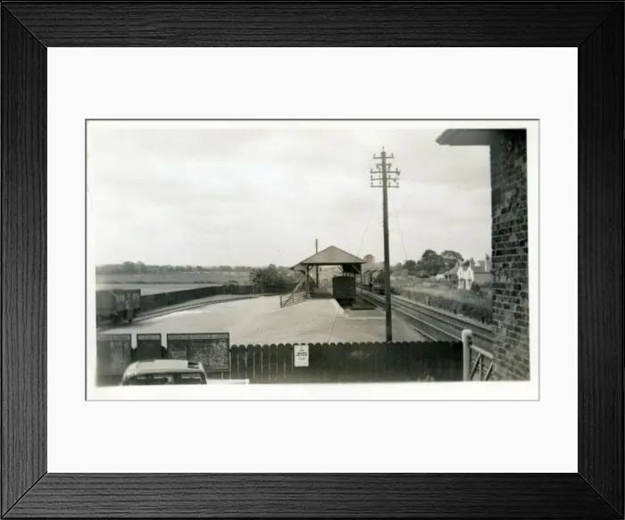 Framed Print : Railway Station, Rillington, Yorkshire Framed Print : Railway Station, Rillington, Yorkshire