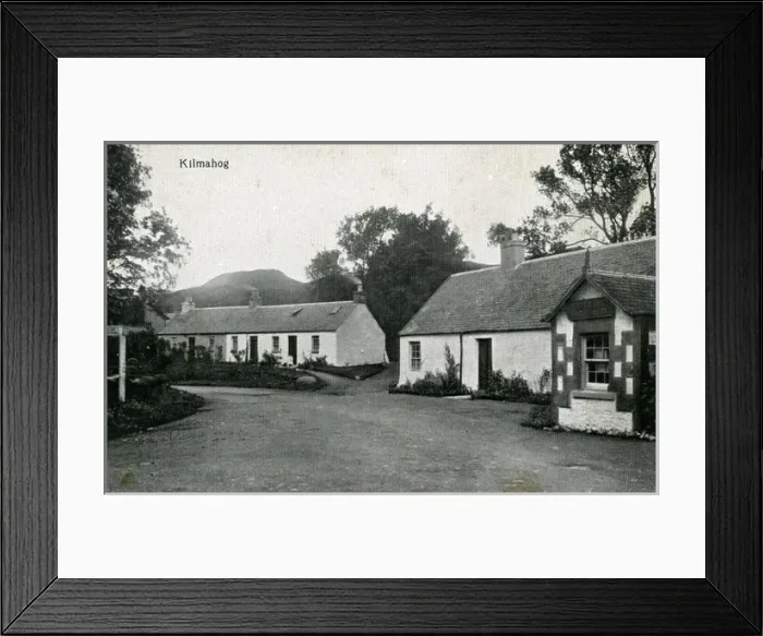 Framed Print : The Village, Kilmahog, Perthshire Framed Print : The Village, Kilmahog, Perthshire