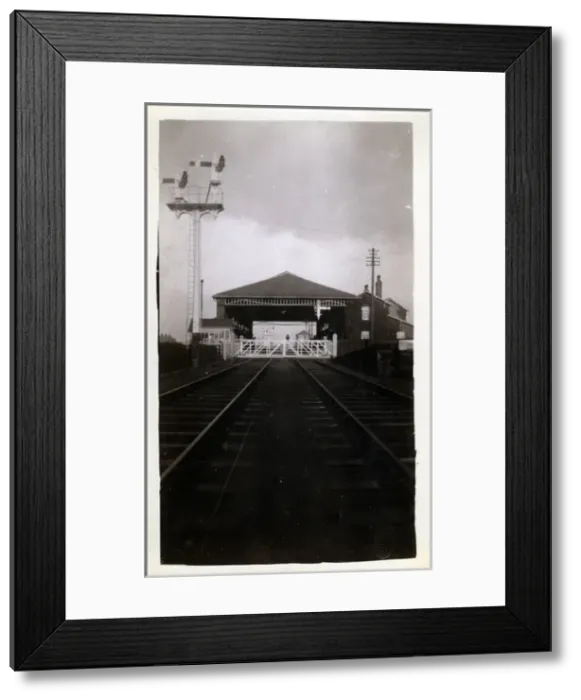 Framed Print : Railway Station, Rillington, Yorkshire Framed Print : Railway Station, Rillington, Yorkshire