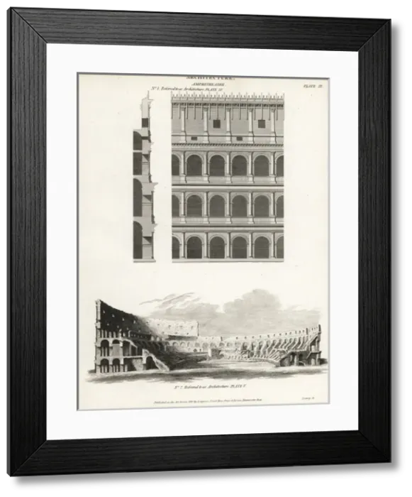 Framed Print : Roman ampitheatre Framed Print : Roman ampitheatre