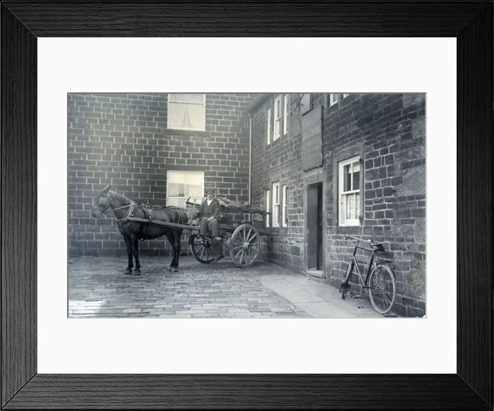 Framed Print : Eagle - Old Silent Inn, Hob Lane, Stanbury, Yorkshire Framed Print : Eagle - Old Silent Inn, Hob Lane, Stanbury, Yorkshire