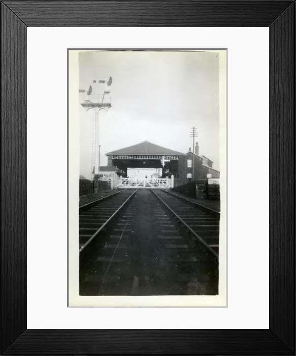 Framed Print : Railway Station, Rillington, Yorkshire Framed Print : Railway Station, Rillington, Yorkshire
