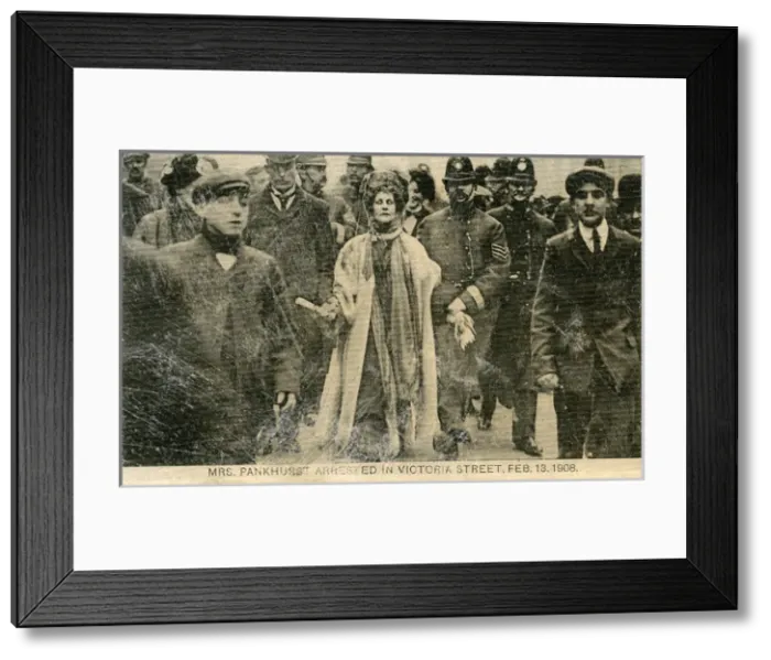 Framed Print : Victoria Street, Westminster, London Framed Print : Victoria Street, Westminster, London