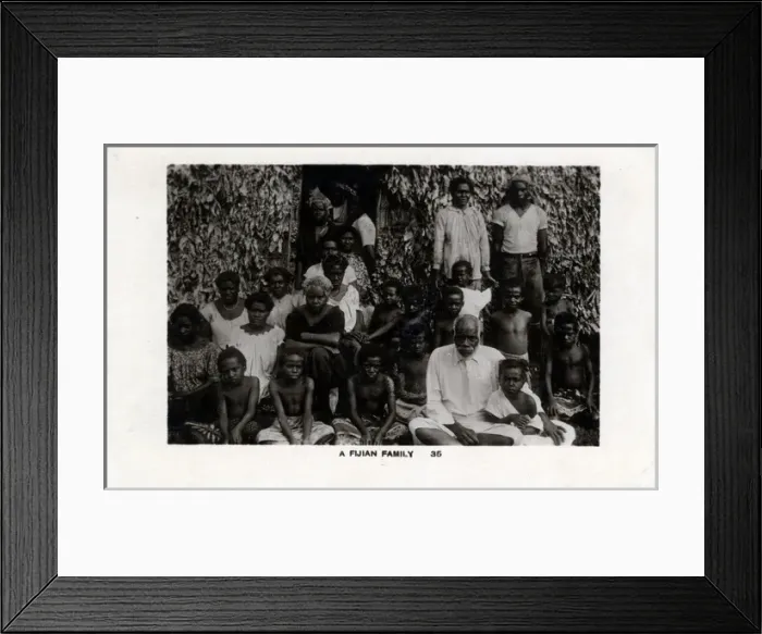 Framed Print : Native Family Framed Print : Native Family