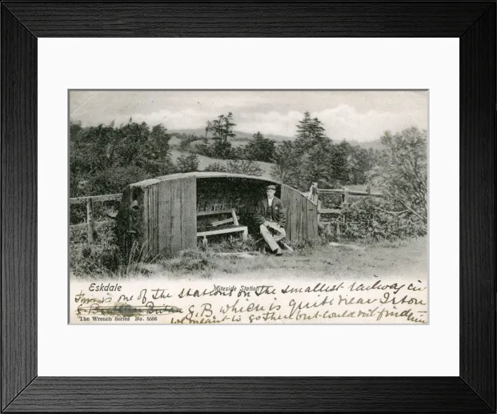 Framed Print : Railway Station, Miteside, Cumbria Framed Print : Railway Station, Miteside, Cumbria