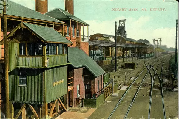Colliery & Railway, Denaby Main, Yorkshire