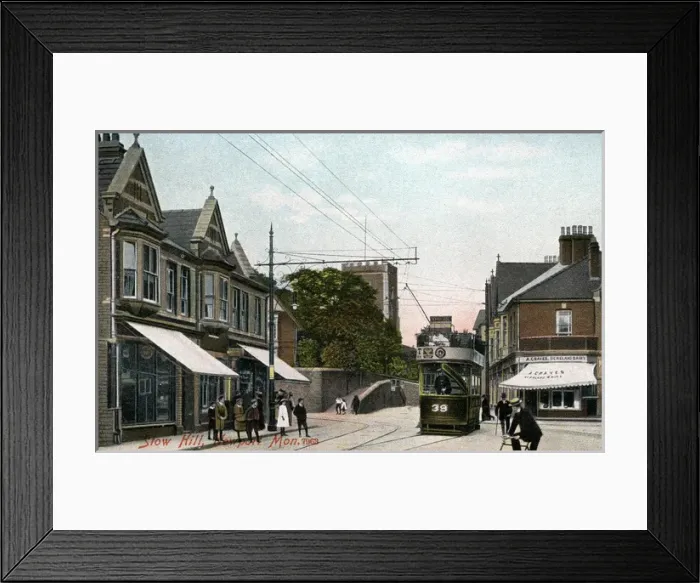 Framed Print : Stow Hill, Newport, Glamorgan Framed Print : Stow Hill, Newport, Glamorgan