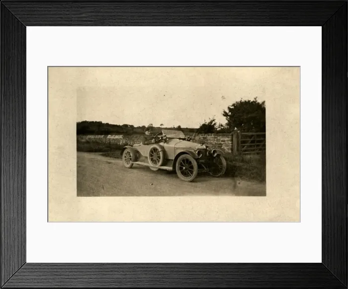Framed Print : Vulcan Vintage Car Framed Print : Vulcan Vintage Car