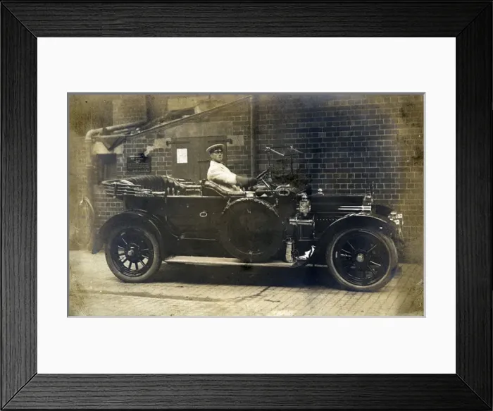 Framed Print : Minerva Tourer Voiture Ancienne - Vintage Car
