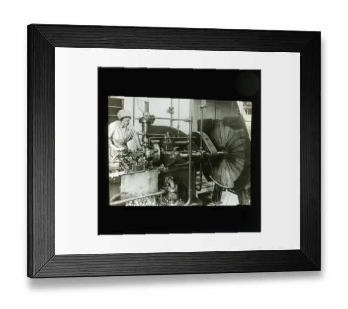 Framed Print : WW1 Munitions Factory Framed Print : WW1 Munitions Factory